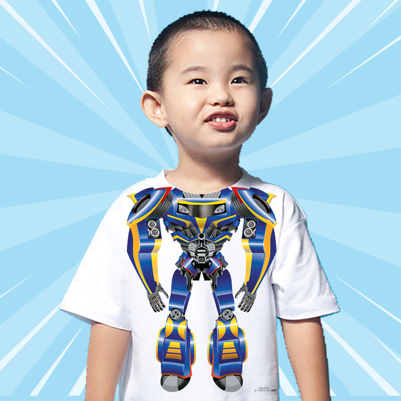 Robot Blue T-shirt 1487-1